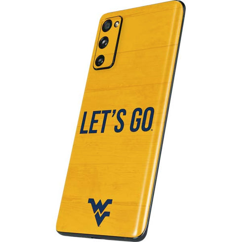 West Virginia University Mountaineers Galaxy S20 Fan Edition Skin